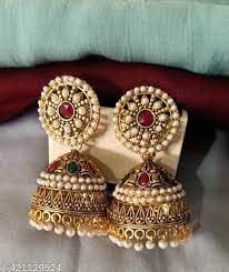 "Timeless Elegance: Traditional Jhumka Earrings for Every Occasion"